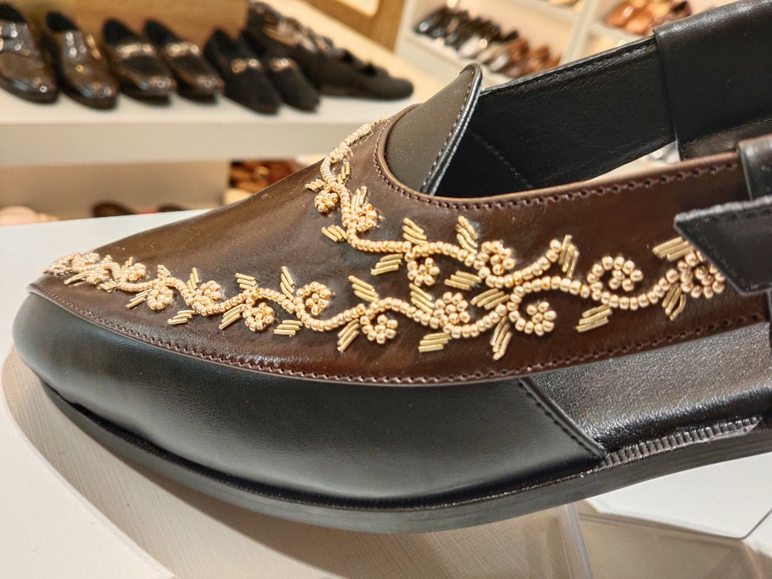 Jodhana Peshawar- Black & Brown