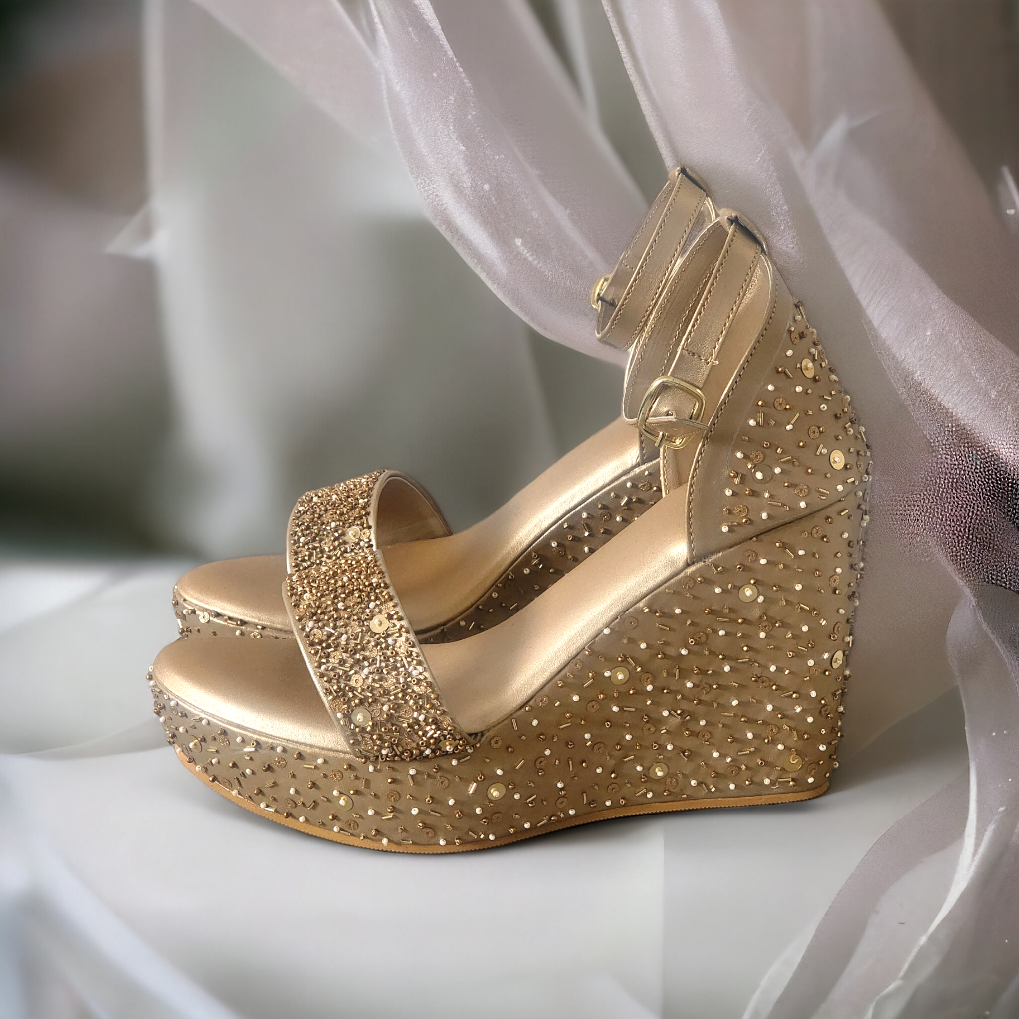 Goldust High Wedges