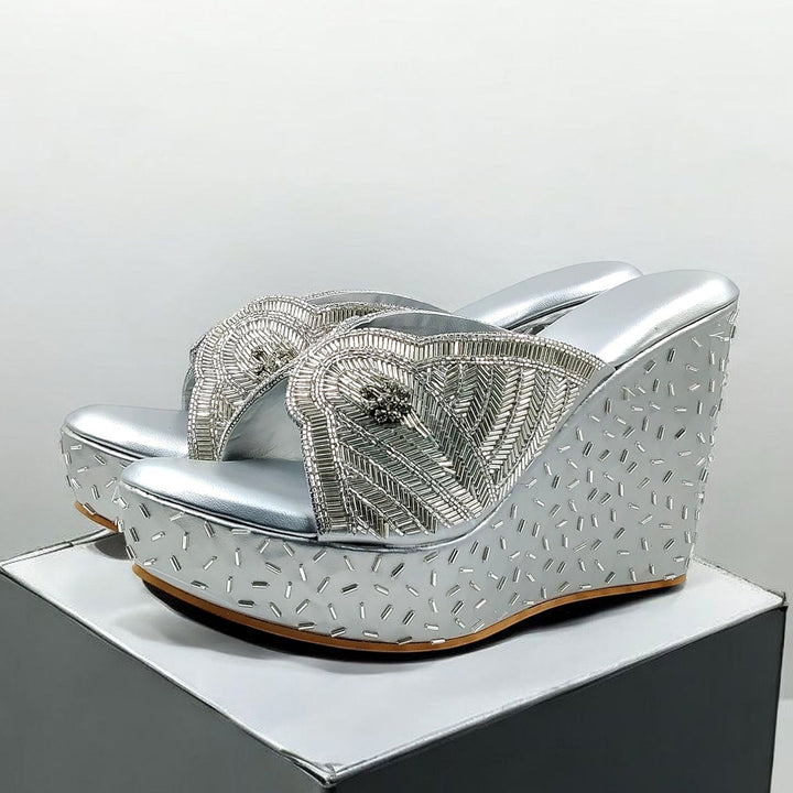 Anaaya wedges - Silver