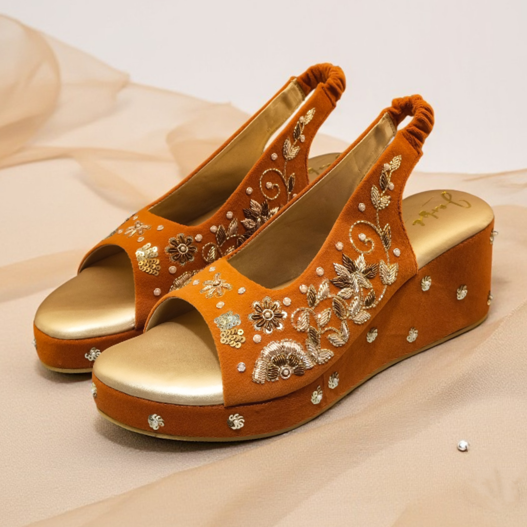 Delnaz- Rust Orange