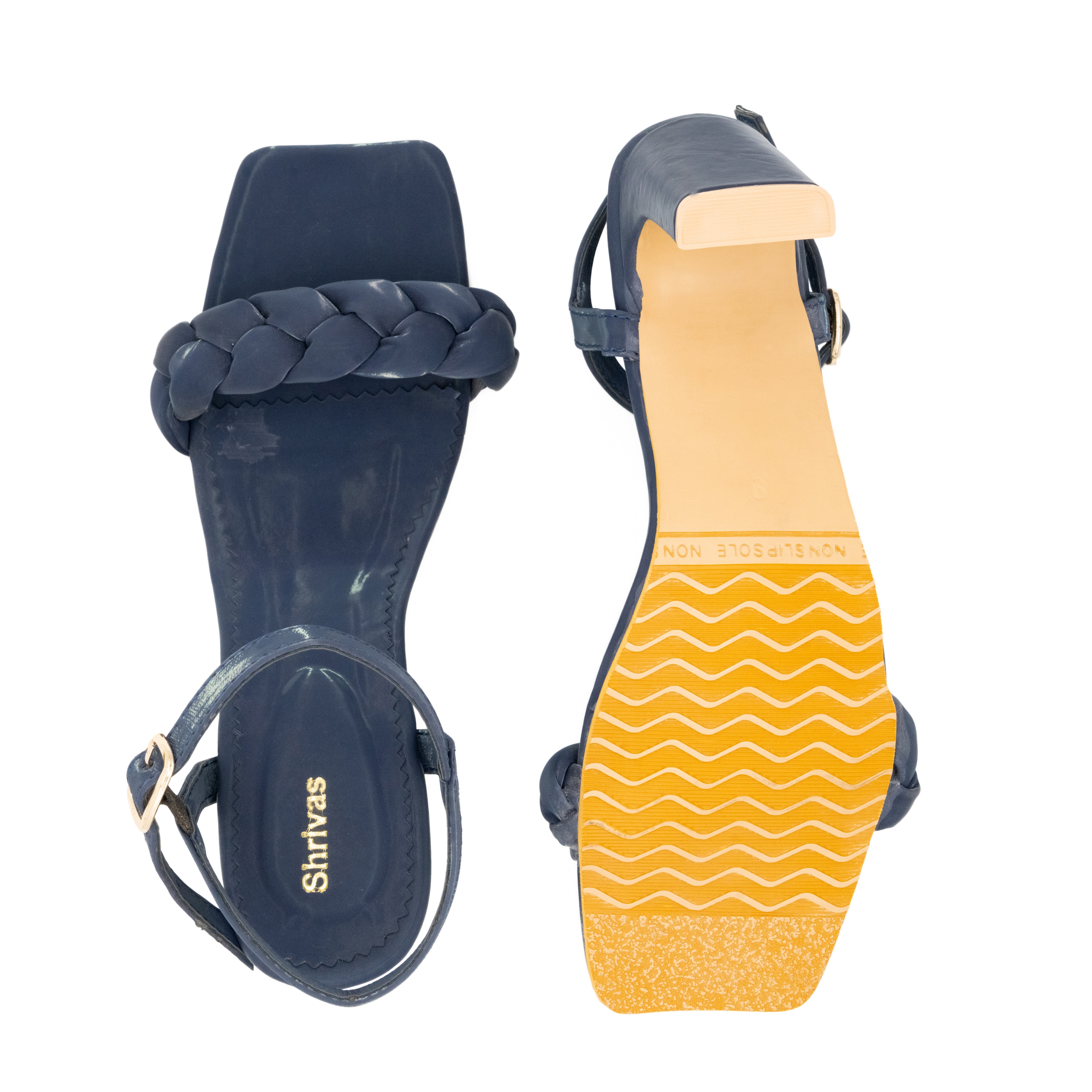 Braided- Navy blue