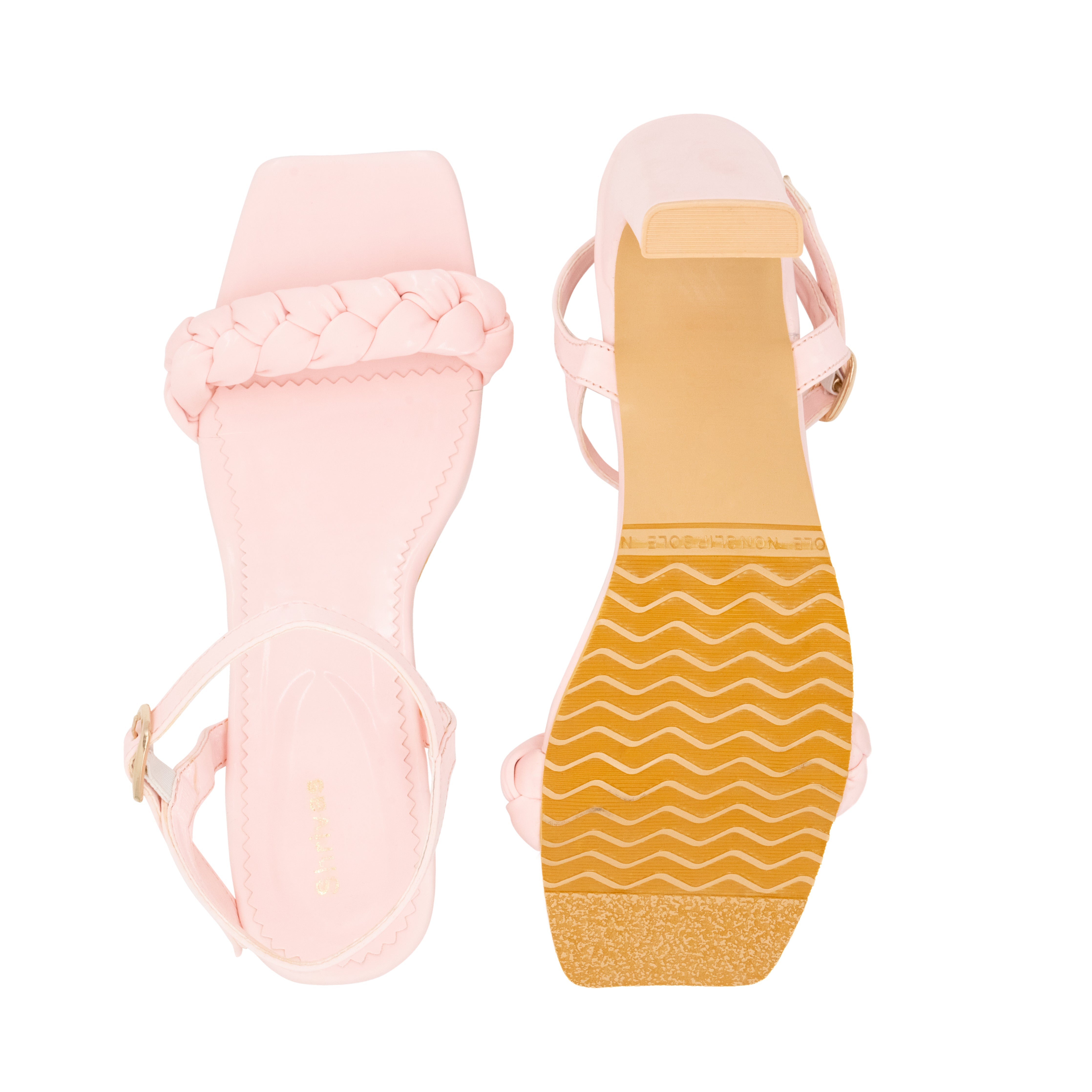 Braided- Baby pink
